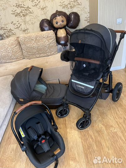 Коляска luxmom 3 в 1