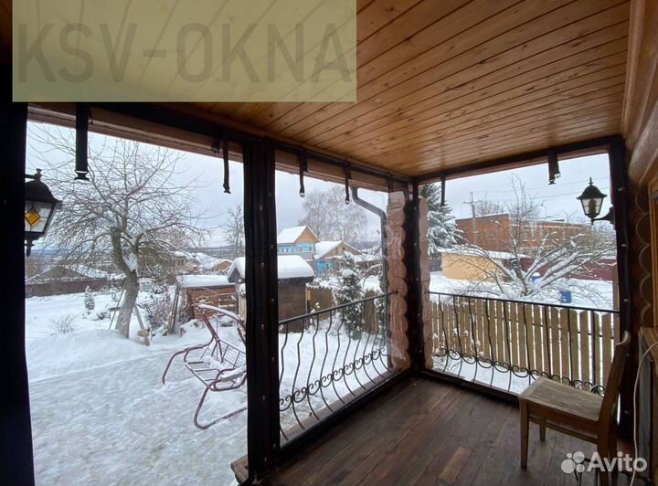 Мягкие окна на веранду