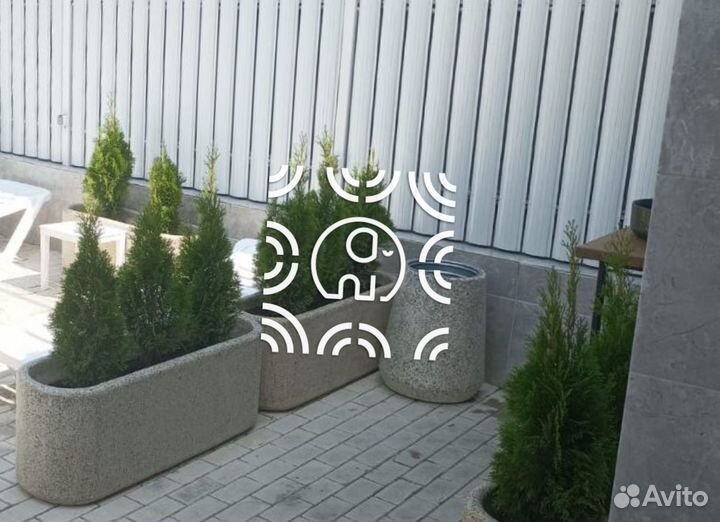 Цветник бетонный «Сицилия» напрямую с цеха