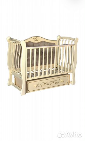 Детская кроватка трансформер для принцессы