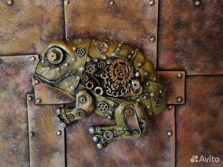 Картина интерьерная в стиле стимпанк