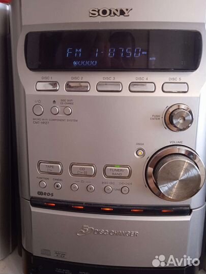 Музыкальный центр sony