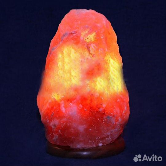 Соляная лампа Скала 2-3кг на подставке