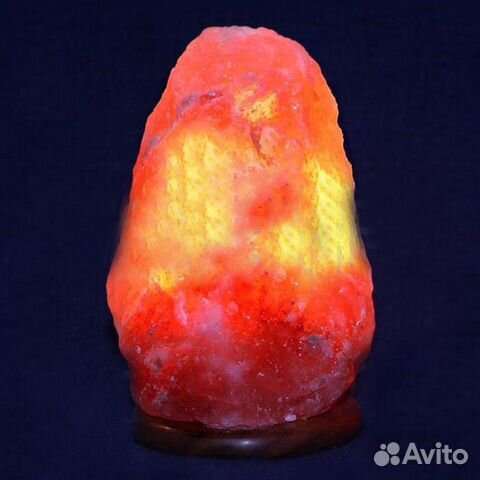 Соляная лампа Скала 2-3кг на подставке