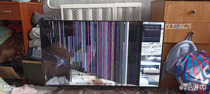 Телевизор SMART tv с вайфаем бу