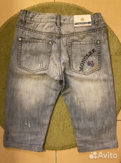 Шорты джинсовые Moncler
