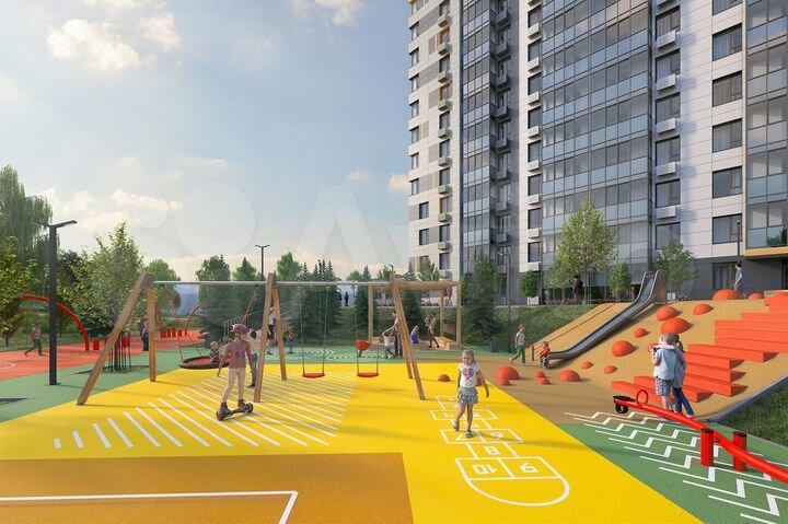 3-к. квартира, 70,5 м², 9/12 эт.