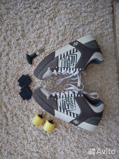 Кроссовки на роликах heelys
