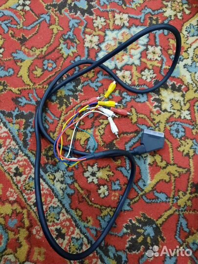 Провод scart на 6 колокольчиков