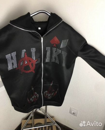Zip hoodie haliky