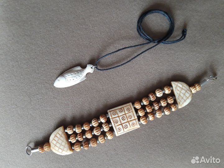 Кулон и браслет