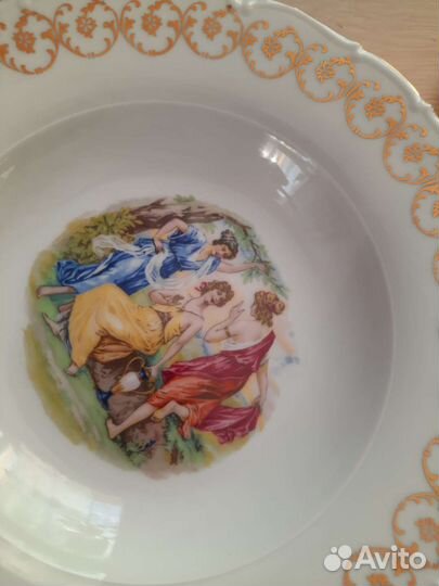 Чешская посуда 14 предметов