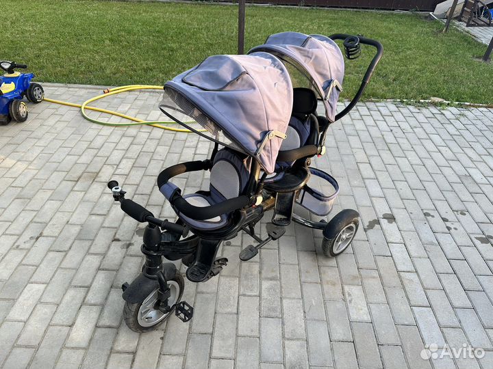 Коляска велосипед