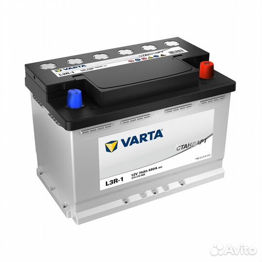 Аккумулятор varta 74Ah 680A