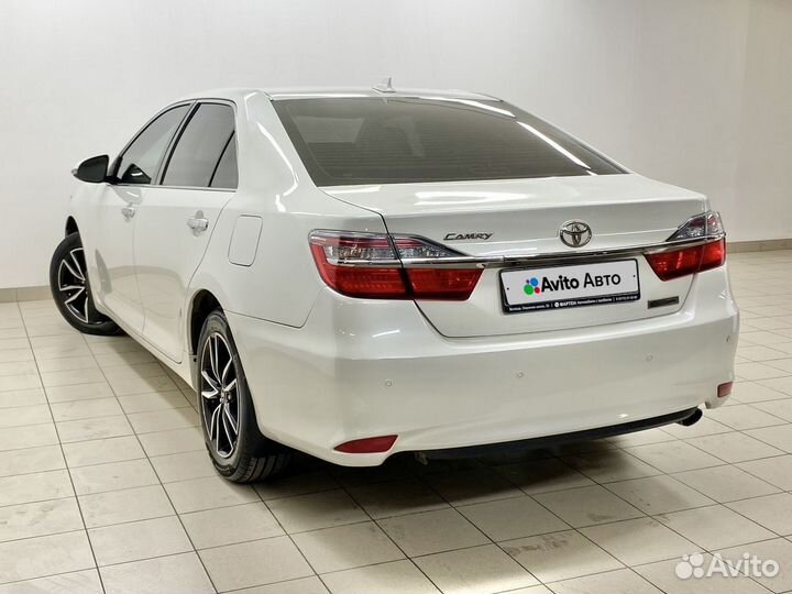 Toyota Camry 2.5 AT, 2017, 155 000 км