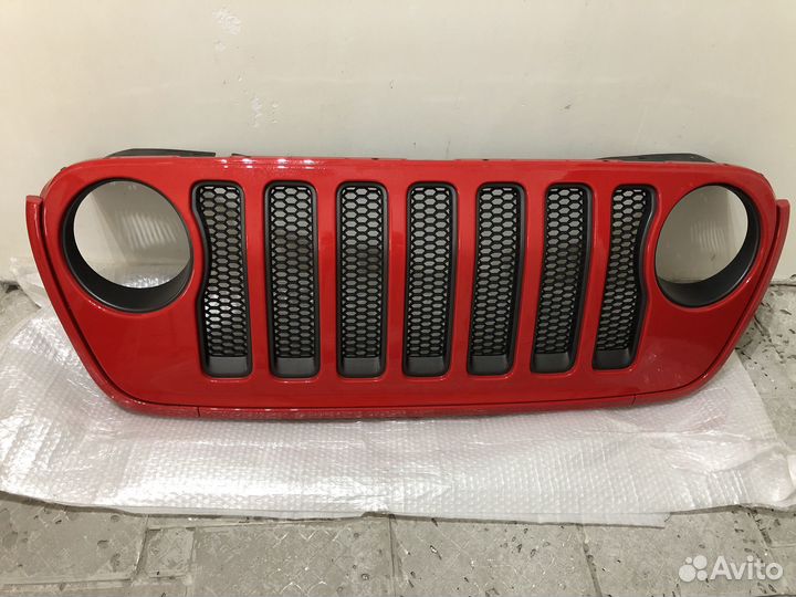 Решетка радиатора jeep wrangler jl