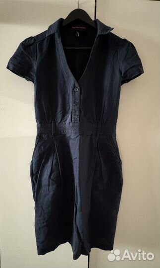 Платье манго лен/хлопок