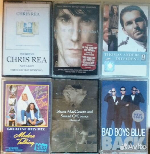 Аудио кассеты зарубежная музыка