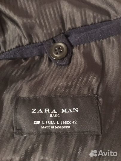 Zara. Пиджак мужской zara man