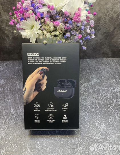 Наушники с микрофоном Marshall Minor XVI