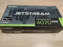 Palit RTX 4070 super jetstream OC новая