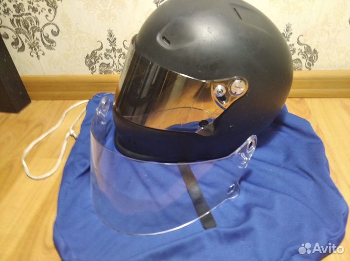 Шлем картинговый подростковый XS 54см