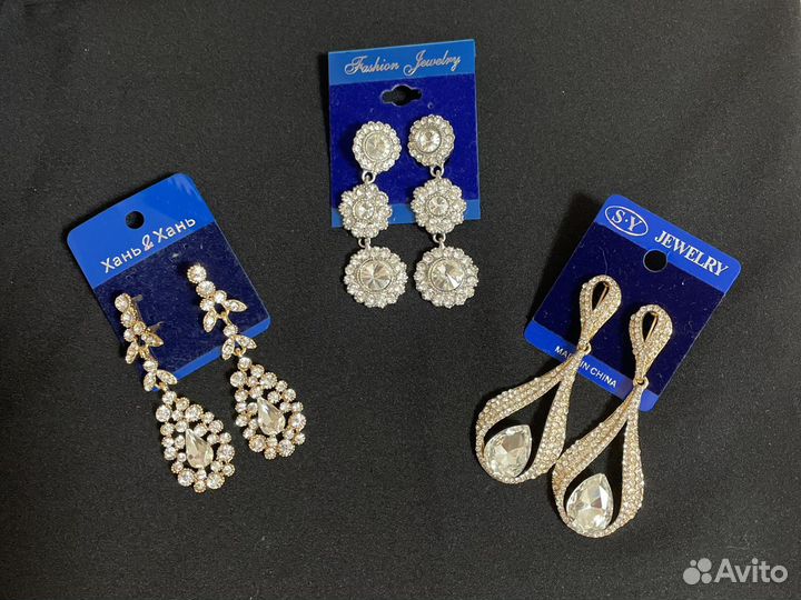 Серьги новые