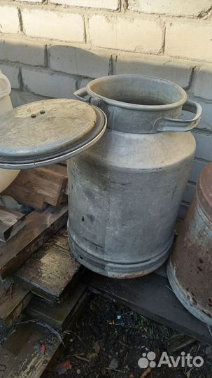 Фляга алюминиевая бу 40л