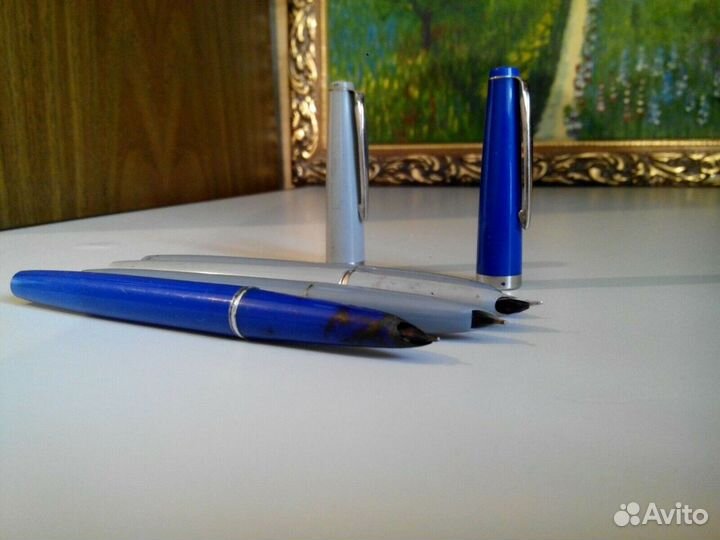 Чернильные ручки 4 штуки СССР одним лотом