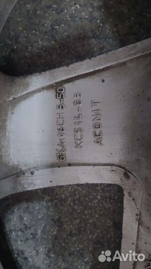 Оригинальные диски renault R16