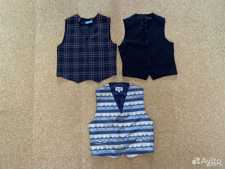 Пиджаки школьные, брюки, жилетки