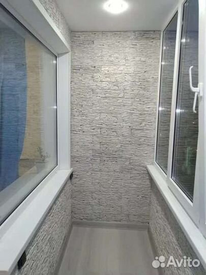 Отделка и остекление балконов лоджий