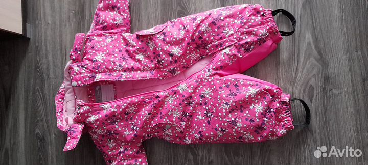 Зимний комбинезон для девочки 80