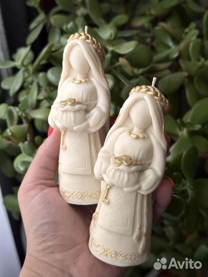 Свеча денежная берегиня