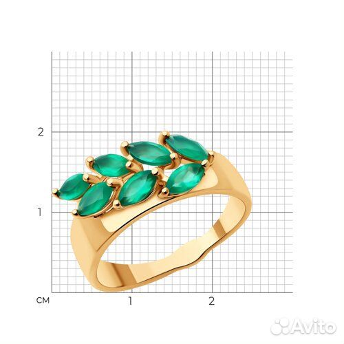 Кольцо sokolov из серебра, 92014389, р.19,5