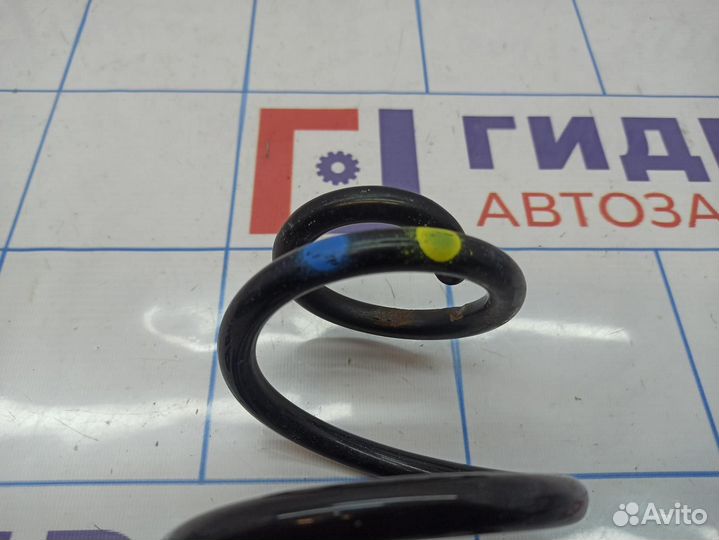 Пружина задняя Renault Logan 2 550202196R. Желтая