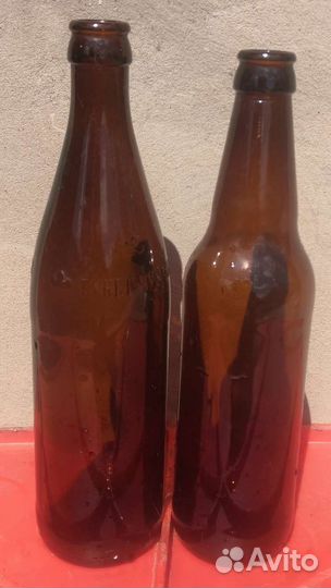 Бутылки стеклянные