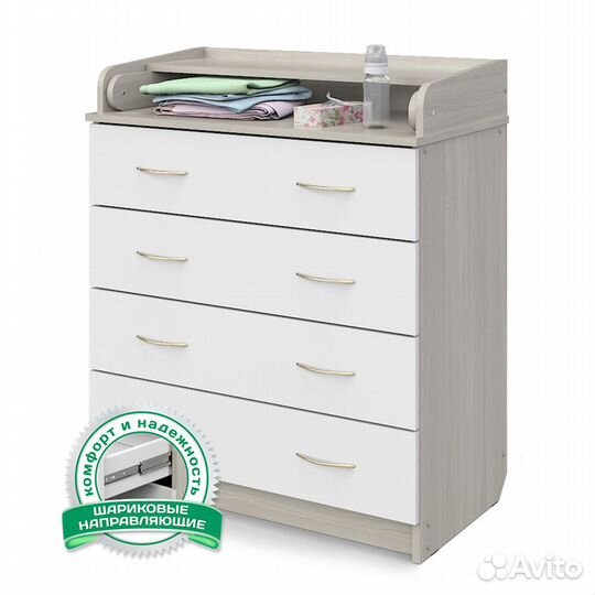 Комод пеленальный Атон сириус 800/4