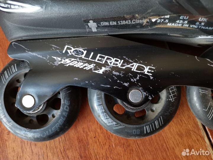 Ролики Rollerblade Spark X 42,5 (27,5 см)