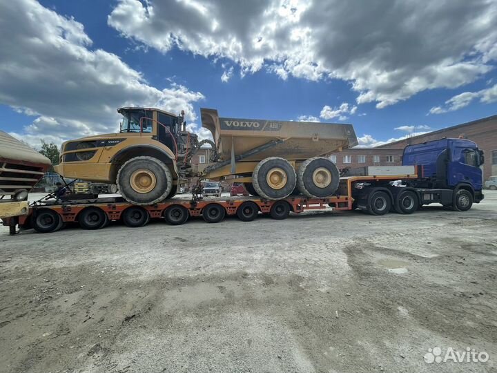 Сочлененный самосвал Volvo A40, A35