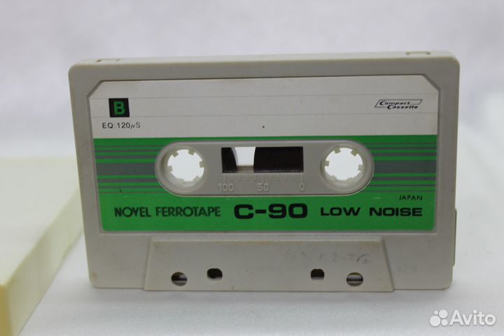 Аудиокассета Novel Ferrotape C-90. Japan. 9