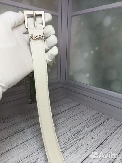 Ремень Ysl женский натуральная кожа премиум люкс