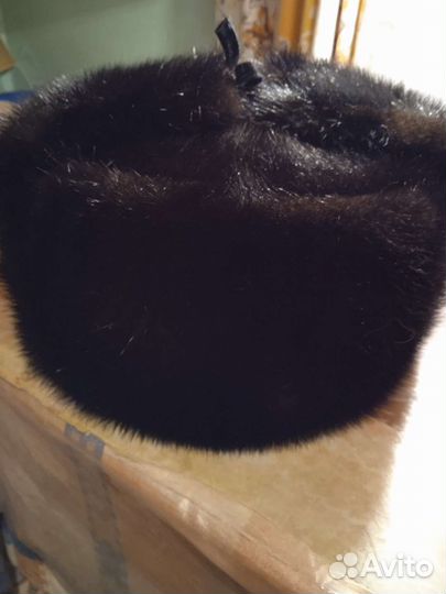 Мужские ушанки норка, кепи нерпа