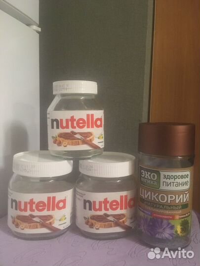 Банки из-под нутеллы