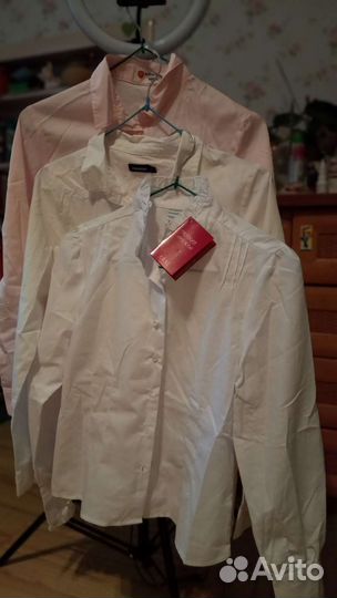 Блузки на девочку 152