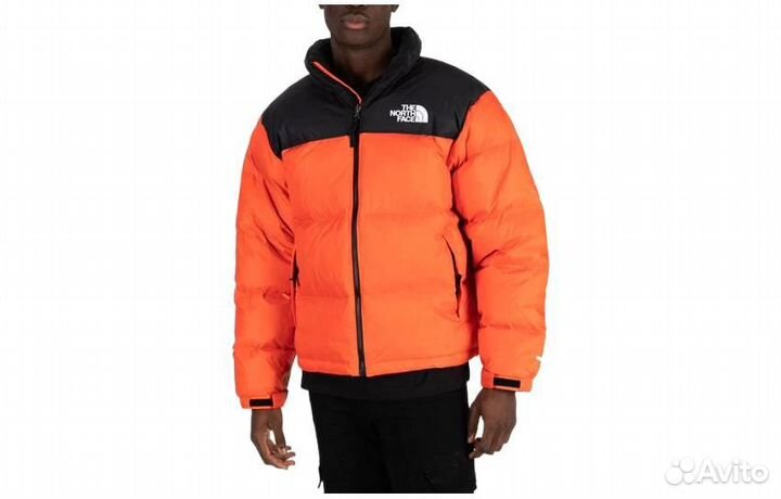 THE north face 1996 Collection Down Jacket Men Violent Orange (M)(84)