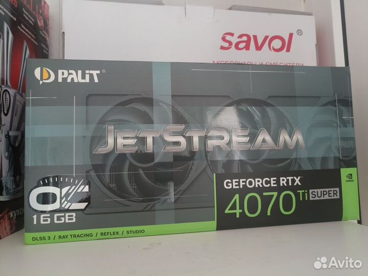 Видеокарта GeForce RTX 4070 Ti super JetStream OC