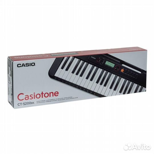 Casio CT-S200BK/WE синтезатор
