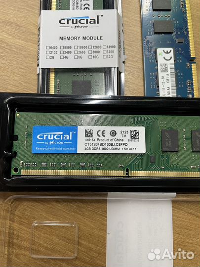 Оперативная память ddr3 8 gb 1600 комплект