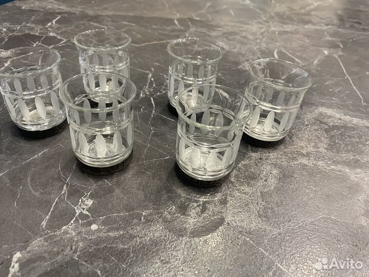 Стопки хрустальные СССР